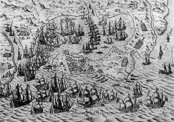 The Capture of Cadiz, 21 June 1596